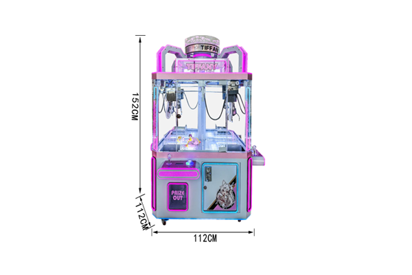 Tiffany Claw Machine-Four players